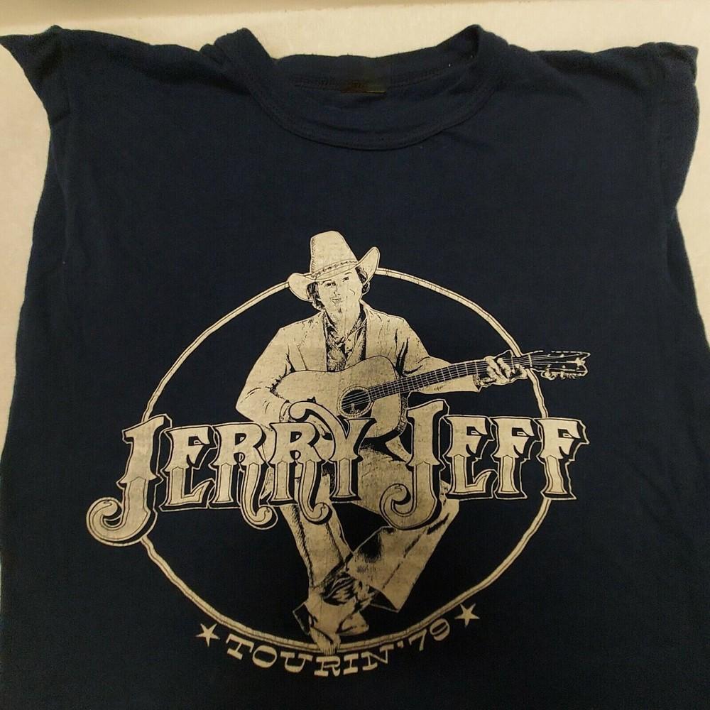 Jerry Jeff Walker Shirt Short Sleeve Black Unisex All Size S-234XL TRE69 Unisex T-Shirt S