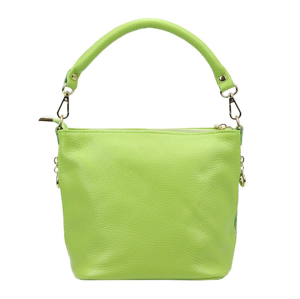 Women's Handbag Made of Genuine Leather Patrizia 419-040 Gold