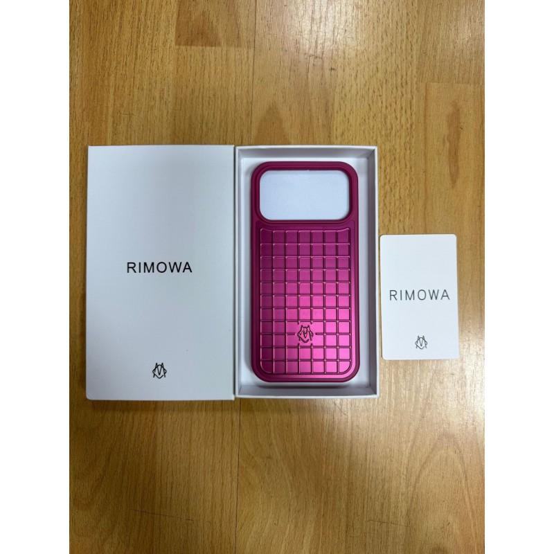 RIMOWA Kovové ochranné pouzdro IPhone 17 Pro Max 18 Nárazuvzdorný hliníkový kryt na telefon