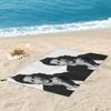 Pedro Pascal Sacred Heart Beach Towel Soft Microfiber Quick Dry Absorbent Quick Towels For Swimming
