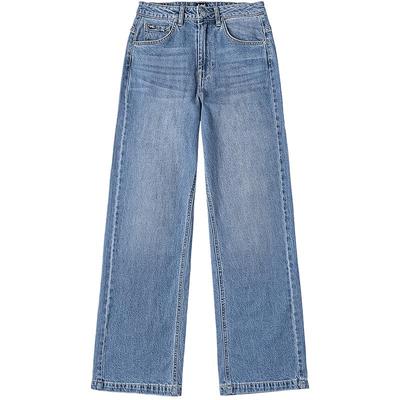 428 Women's Mid-Blue Straight Jeans
