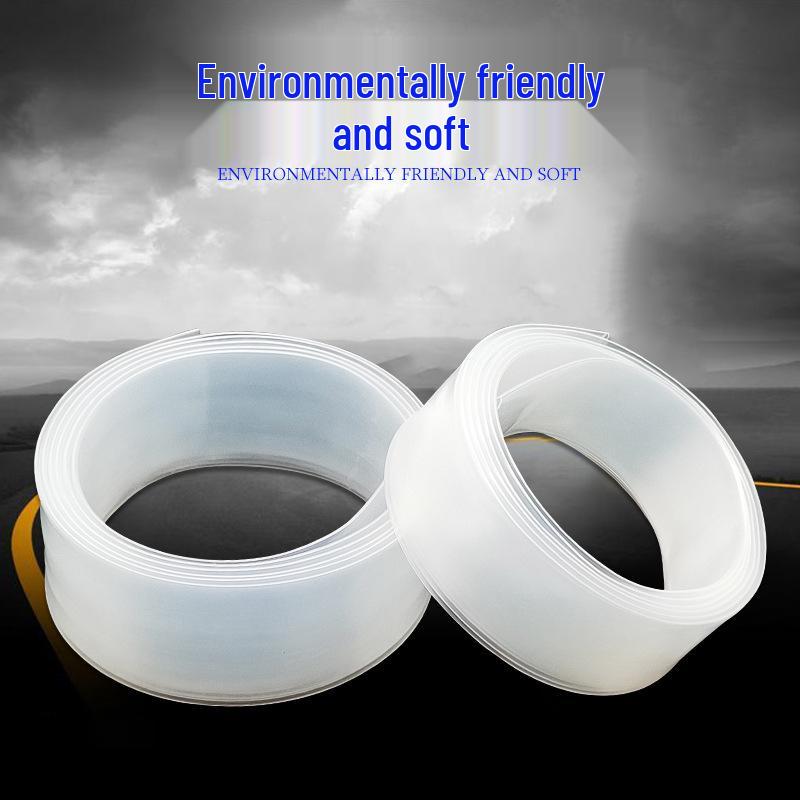 Smršťovací bužírka pro řadicí páky a rybářské pruty - Průhledná černá, Nehořlavá