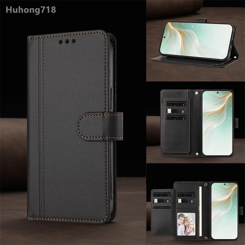 For Realme 13 14 14T 14X 15 15T Pro Plus 5G Flip Wallet Case Leather Cover With Card Slot Silicone Hand Strap Wireless Charging