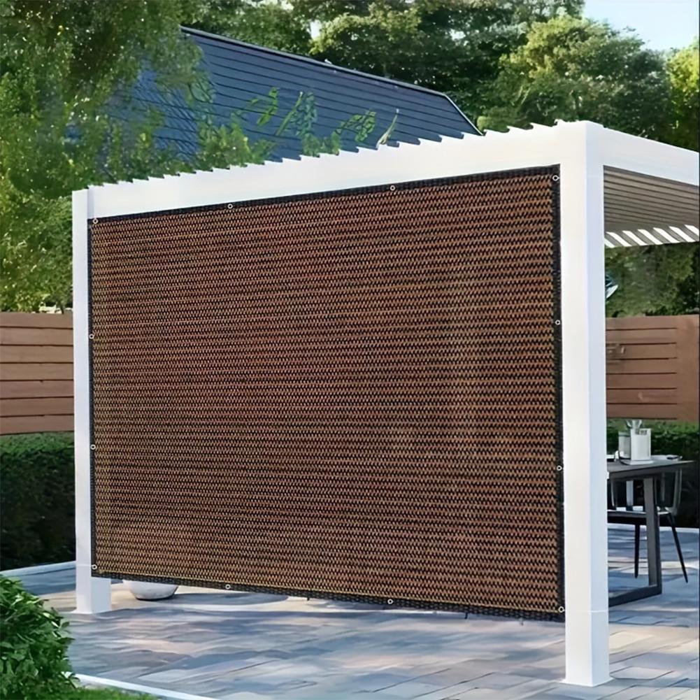 2x3m/3x4m Sonnenschutznetz mit Ösen Sonnenschutzsegel Rechteckig HDPE Sonnenschutzfalle Schattengewebe für Gewächshaus Garten Terrasse Hinterhof