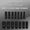 1/2" Drive Deep Impact Socket Set Drive Metric Wrench Black Socket Deep Impact Socket Pneumatic Wrench Head Tire Removal Tools