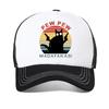 Pew Pew Madafakas Hut Herren Neuheit Lustige Katze Baseballkappe Vintage Sommer cool Netz Atmungsaktiv Trucker Cap
