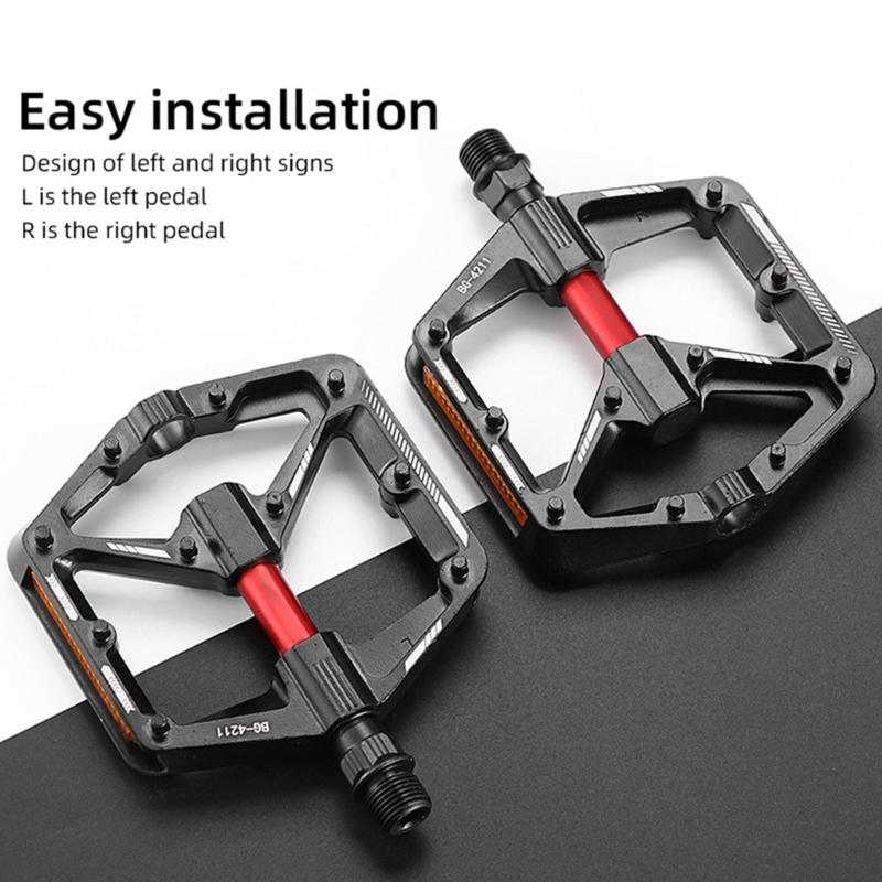 2 Stück Rennrad Lagerpedale Bunt Gedichtete Lager Fahrradpedale für Mountainbiking