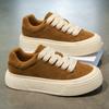 Men's 2025 Autumn Low Top Shoes Student Sports and Leisure Shoes  Thick Soled Height Increasing Skateboard Shoes