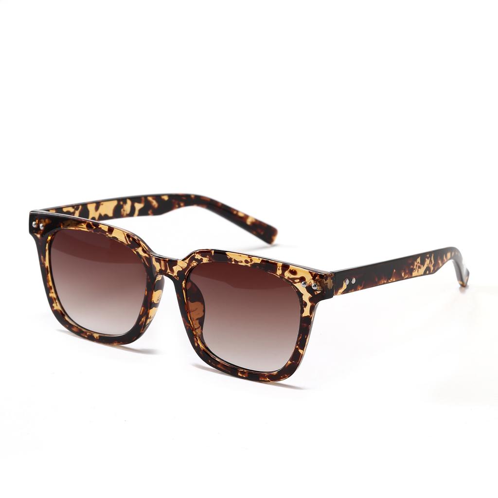 Glasses Tr8947 Jelly Full Frame Black Trend Small Face Sunglasses