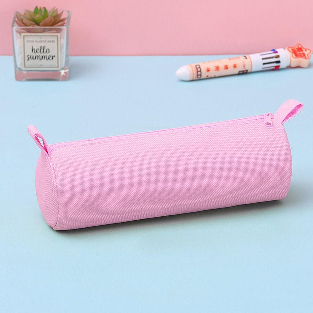Large Capacity Pen Bag Oxford Cloth Stationery Organizer Portable Stationery Bag Students