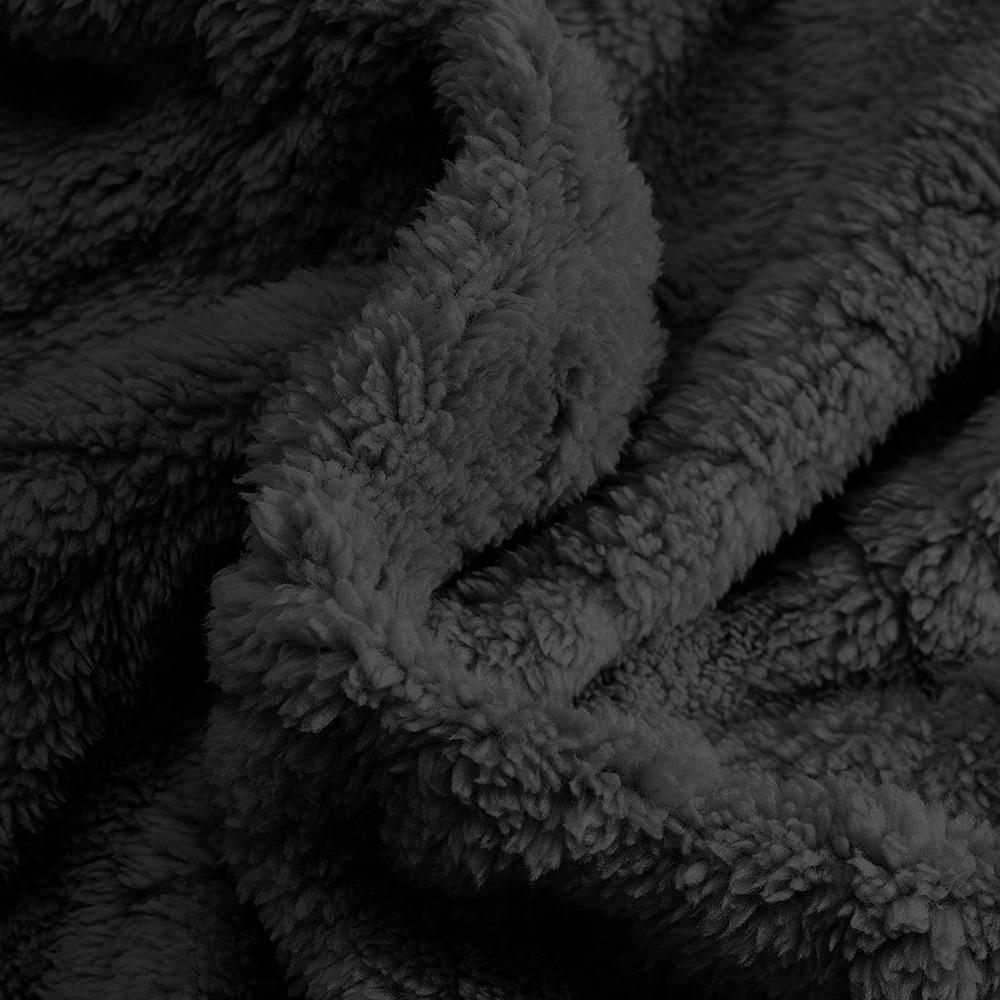 Stylish Men's Solid Color Fleece Hoodies Autumn Winter Vintage Drawstring Wool Hooded Sweatshirts Trendy Mens Long Sleeve Hoodie