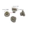 5PCS/LOT 0.4M 10T 22T Gear Motor Duplex Gear Motor Shaft Gear 0.4M 22T + 0.4M 10T 2MM Hole Diameter