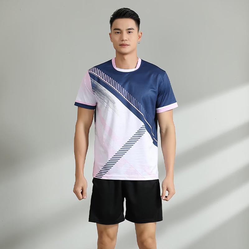 Unisex Schnelltrocknendes Badminton- & Tennis-Sommer-Trikotset