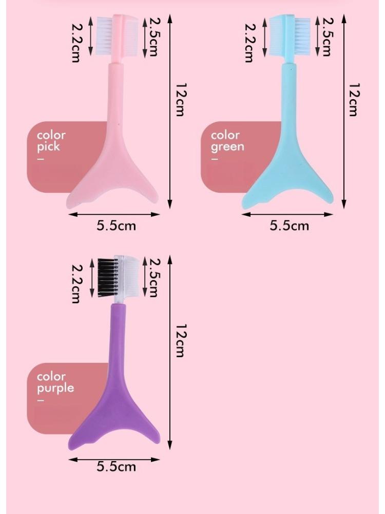 1Pc Mermaid Eyeliner Card - Multifunctional Eye Makeup Aid Tool for Drawing Eyeliner and Eyeshadow