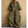 2026 Bohemian Jumpsuit With Pockets Loose Wide Leg Romper Women Streetwear