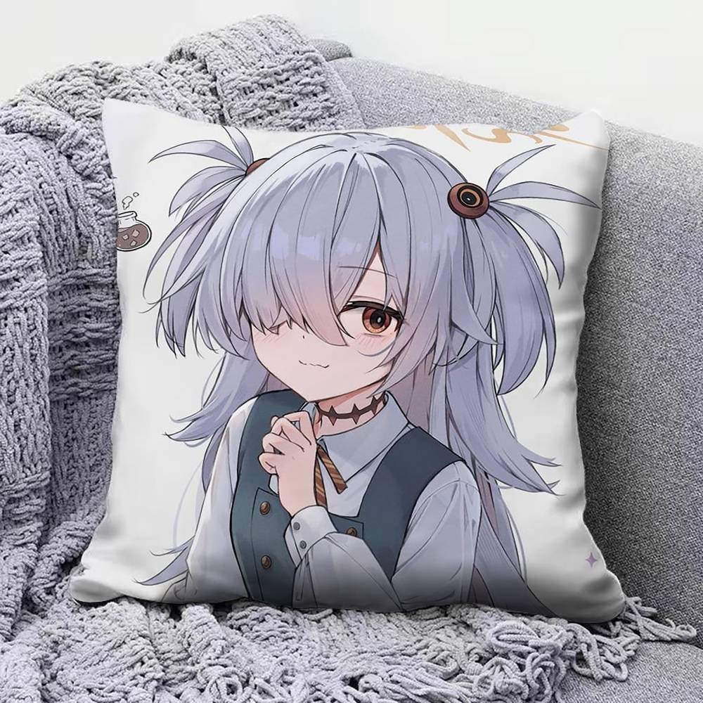 Itagaki Kanoe Blue Archive Pillow Covers Home Sofa Cushion Covers and Aecorative Custom