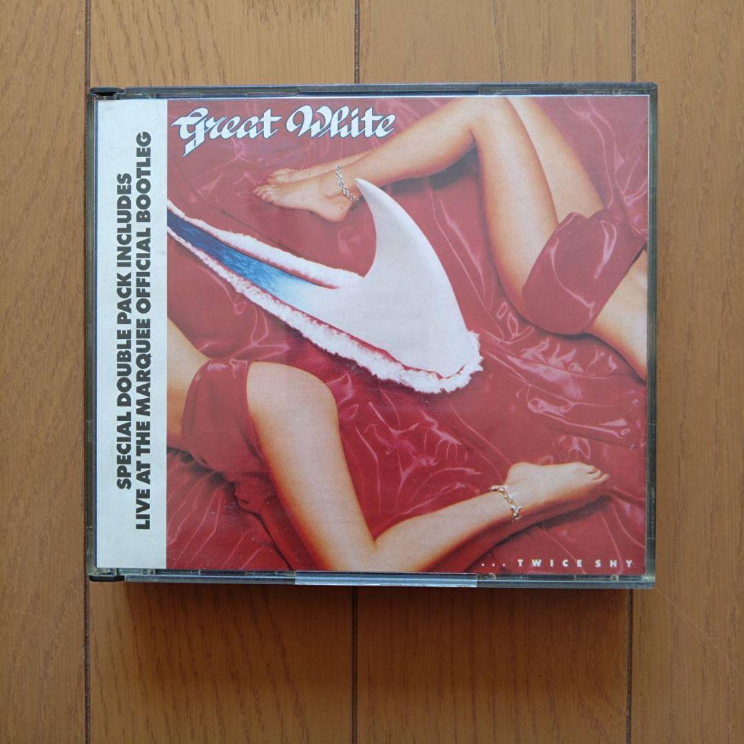 

[USED] Great White Twice Shy Import Limited Edition 2-CD Set