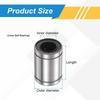 1pcs Linear Bushing LM3UU/LM4UU/LM5UU/LM6UU/LM8UU/LM10UU/LM12UU~LM50UU CNC Linear Bearings for Rods Rail Linear Shaft Parts