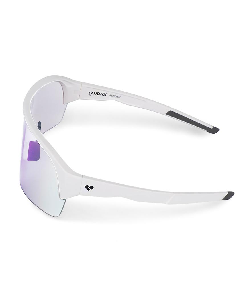 Lodagseu Aurora (Matte White-Purple Photochromic Lenses)
