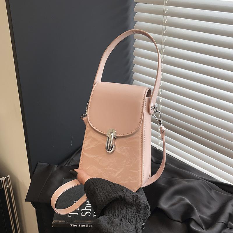 Beliebte Tasche Damen neue tragbare kleine quadratische Tasche vielseitige Schulter Messenger Handy-Tasche