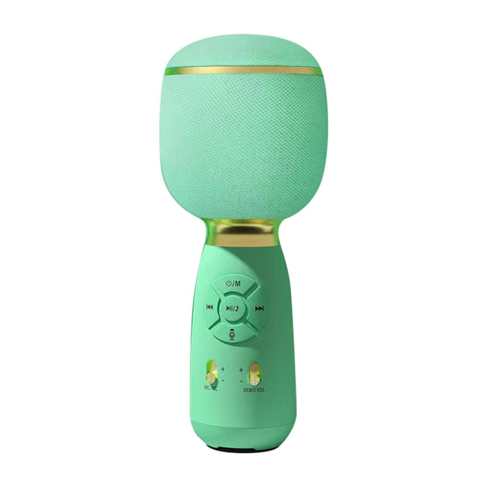 Kablosuz Karaoke Mikrofonu 6 Ses Efekti El Mikrofonu Type-C Şarj Edilebilir Bluetooth Uyumlu 5.0 Yetişkinler İçin