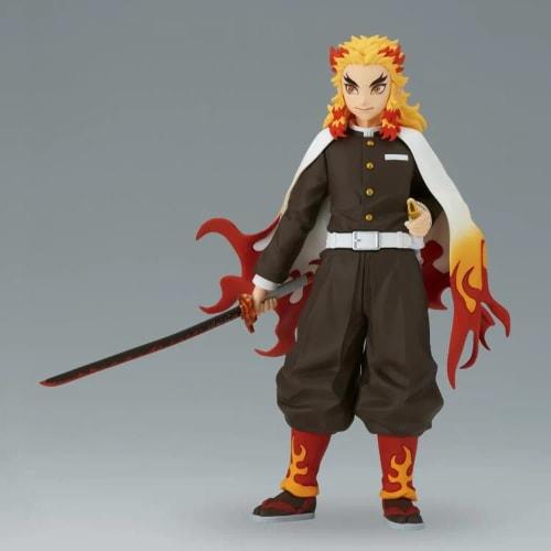 BANPRESTO Demon Slayer: Kimetsu No Yaiba Figure, Bonds of Forty-Three Form, Kyojuro Rengoku
