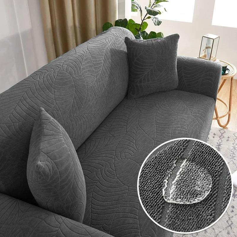 Elastic Jacquard Sofa Cover for Living Room, Stretch Slipcovers, Corner Sofa Covers, L Shape, 1, 2, 3,4