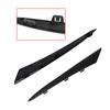 Pair Front Headlight Black Eyelid Molding Trim for Honda Civic   71202T31H01 71207T31H01