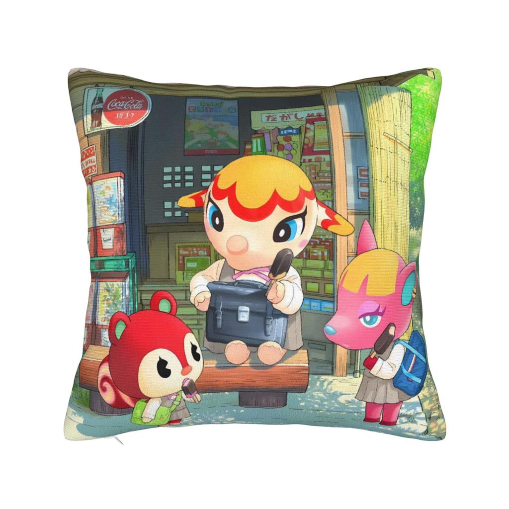Animals Crossinged Pillowcases  Funny Pillow Case For Couch Sofa Bedroom Custom Pillow Cover