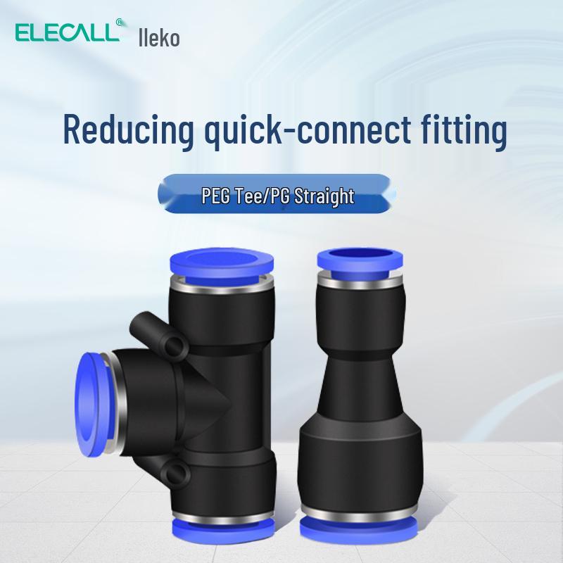 

Пневматический цилиндр Eliko Quick-Insert T-типа, соединитель для воздушной трубки Other Connectors: Contact Customer Service