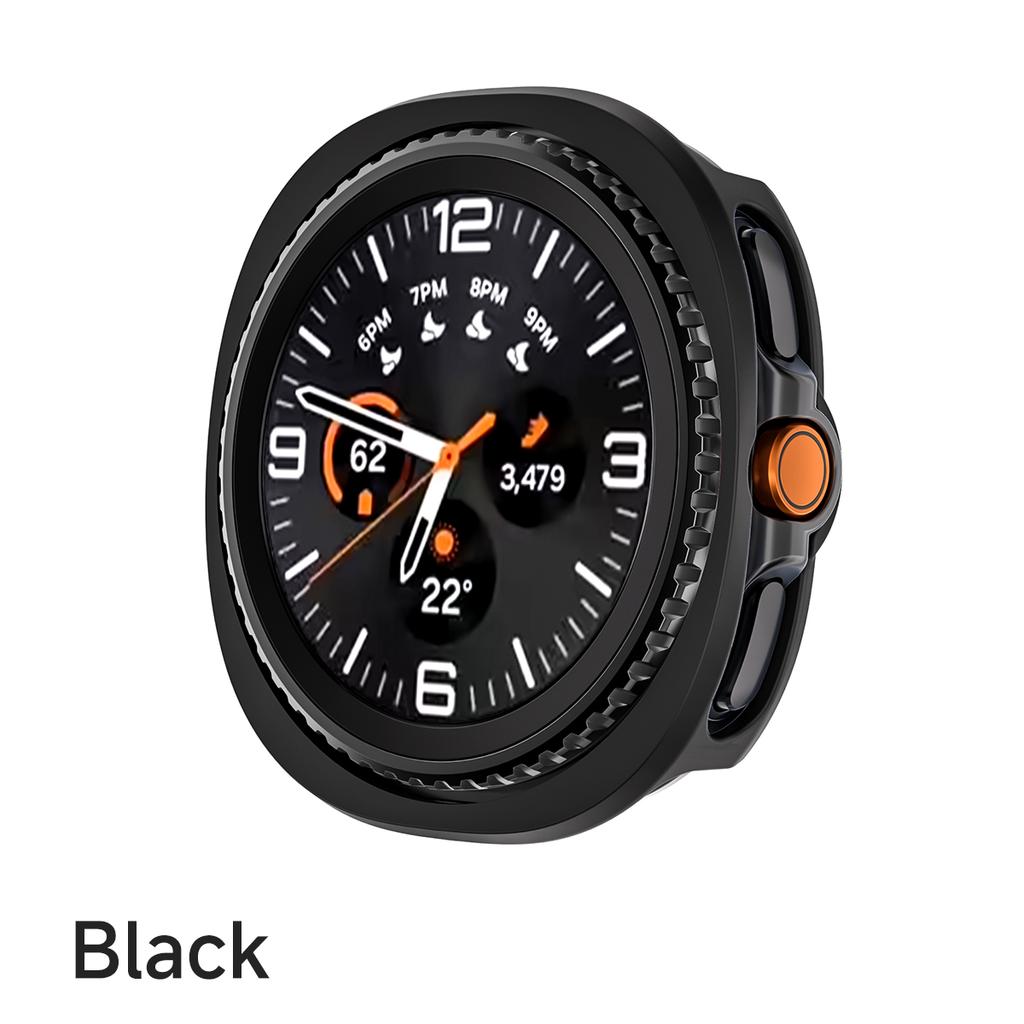 PC Hard Case For Samsung Galaxy Watch 8 Classic Matte Cover Protective For Galaxy Watch 8 Classic Hollow Out Shell Accessories