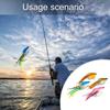 Baitfish Streamer Fly Bait Trout Pike Bass Fly Fishing Flies Lure High Carbon Hook Fishing Lure Saltwater Fishing Baits
