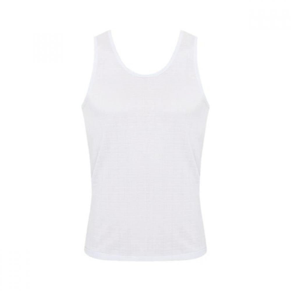 

VenuS Men S Running Cotton Bamboo meSh Check[vmv4203] white/95