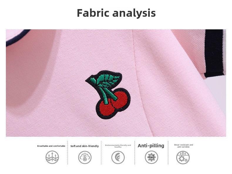 Dívčí letní šaty princeznovského stylu ve stylu vysoké školy s panenkovým límečkem