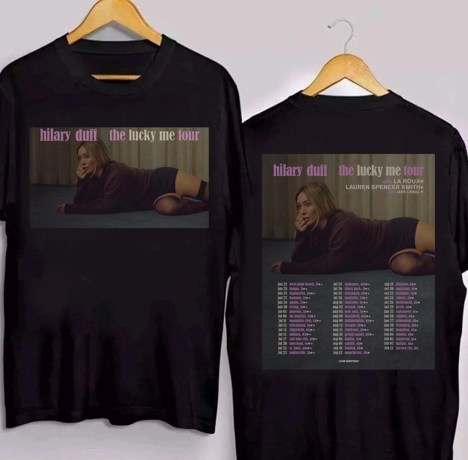 HILARY DUFF The Lucky Me Tour 2026 T shirt Or Hoodie XL