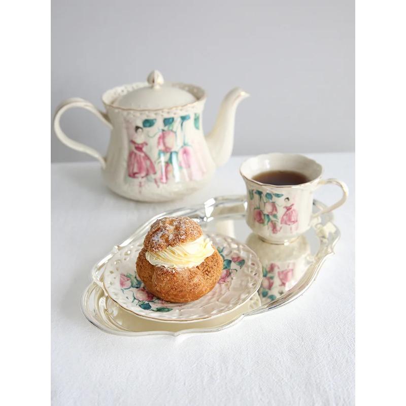 

Набір керамічних кавових кухлів з європейського кістяного фарфору, чашка з блюдцем, кухонний посуд, подарунок на день народження, весільний подарунок, скандинавський стиль, 200 мл