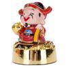 Solar Powered CAI Shen Statue Nodding Fortune Ornament Car Ornament Home Decoration East Road Type