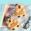 Cute Capybara Plush Keychain Travel Toy With Vibrating Feature For Kids Gift