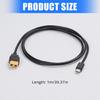 1M USB C to XT60 Female Adapter Cable 100W 20V/5A for Rapid Charging of Drones and Model Batteries