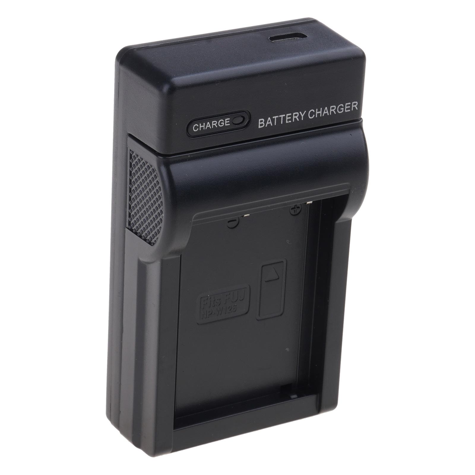 

NP-W126 USB Цифровое зарядное устройство для аккумуляторов База Подходит для аккумулятора камеры Canon Ультратонкая док-станция для зарядки Черный