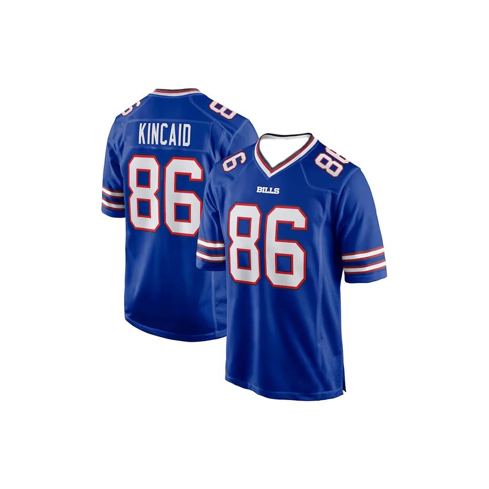 Maglia da Football Americano Buffalo Abbigliamento Sportivo Maglie da Allenamento di Squadra Bill Allen N.10 Serie Numeri Stampati 3D Maglie più Vendute