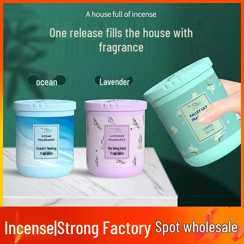 Long-Lasting Home Aroma Diffuser: Solid Perfume & Air Freshener for Bedroom, Bathroom, and Toilet