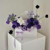 5Pcs Creative Envelope Flower Boxes Hand-Folded Flowers Gift Bag Florist Bouquet Packaging Materials Diy Wedding Party Supplies