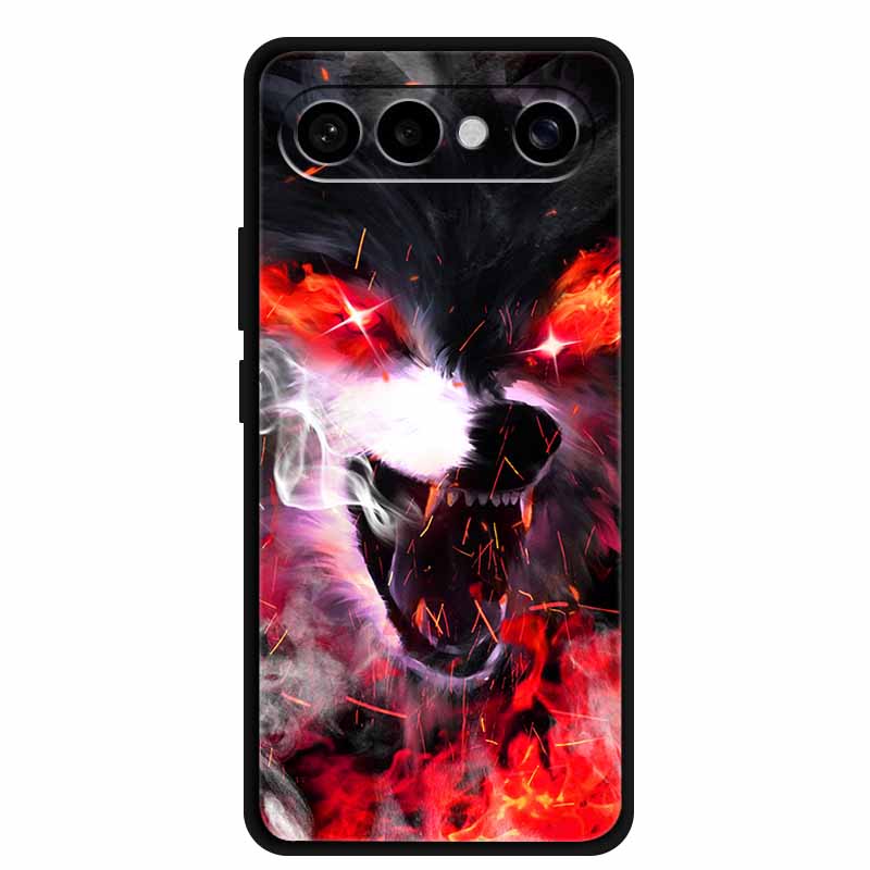 For Vivo S50 Pro Mini Case Lovely Lion Black Bumper Soft Silicone Coque for Vivo S 50 Pro Mini 6.31" Cover TPU Protector Funda