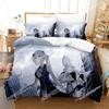 3D Print Madoka Magica Bedding Set Single Twin Full Queen King Size Bed Set Adult Kid Bedroom Duvet Cover Sets