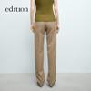 Edition Straight-Leg Wool Suit Pants
