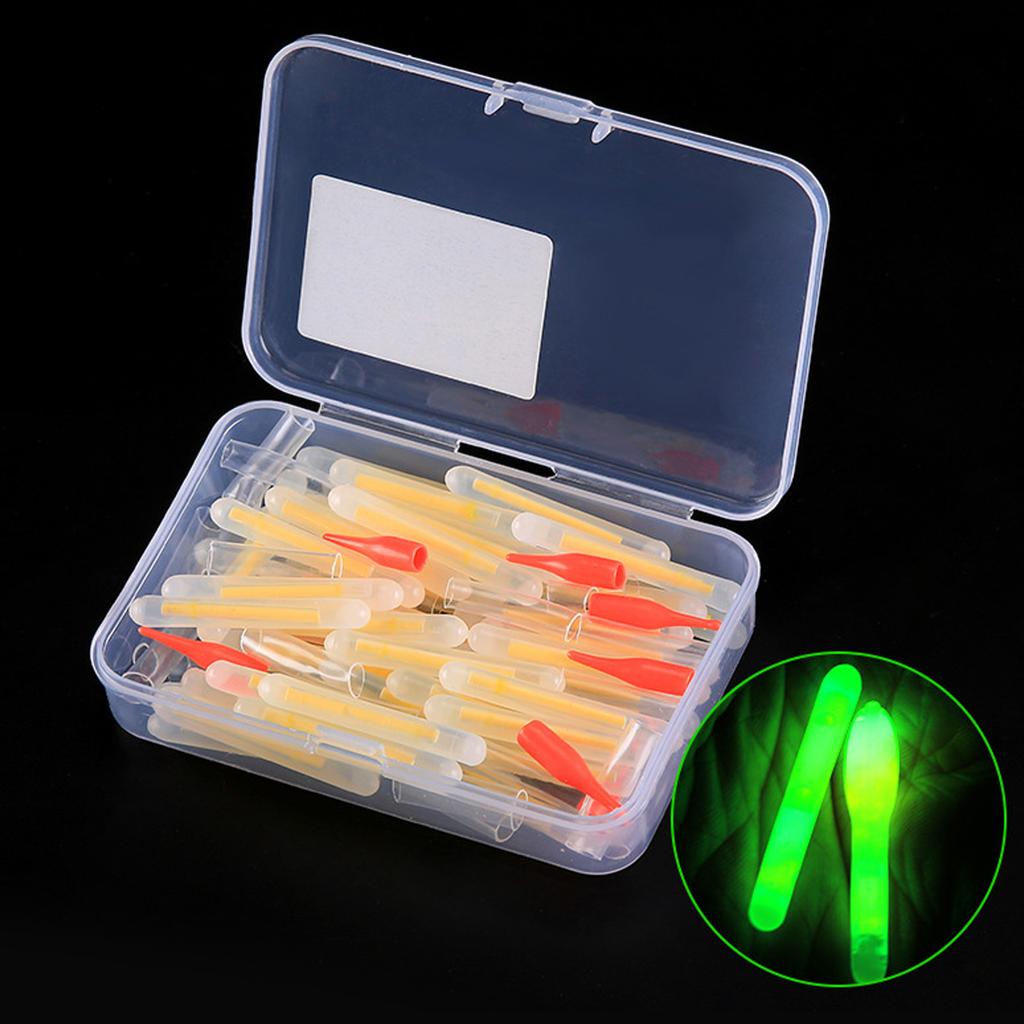 Fischerei Leuchtstab Leuchtet Spitze Leuchtende Angelrute Fihisng Grünes Fluoreszierendes Licht Rute Leuchtet Stab