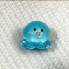 Mini Octopus Fidget Toy Cute Blue Glitter Clear Squishy Antianxiety Sensory Non Toxic Stress Relief Release Adult Birthday Gift