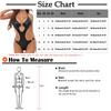 Women One Piece Monokini Swimsuit Cut Out Halter Neck Backless High Leg Bikini with Ring Detail