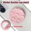 Grippopso Silicone Suction Cup Wall Stand Cellphone Holder Mount Tok Socket Suction Mobile Phone Case Holder Phone Accessorie